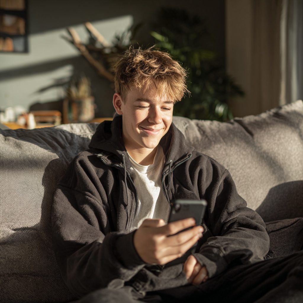 18 year old applying for a loan on mobile phone