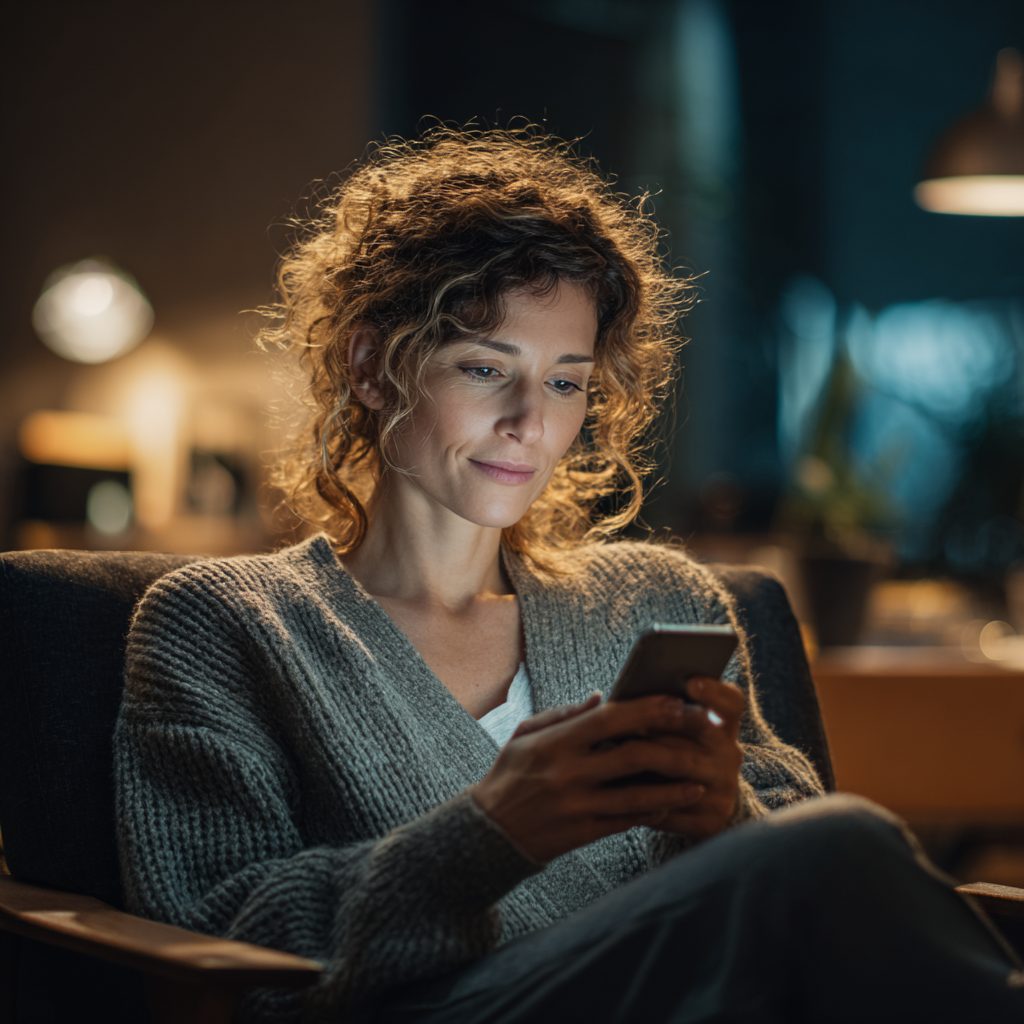 Person using a budgeting app to track how to budget money effectively